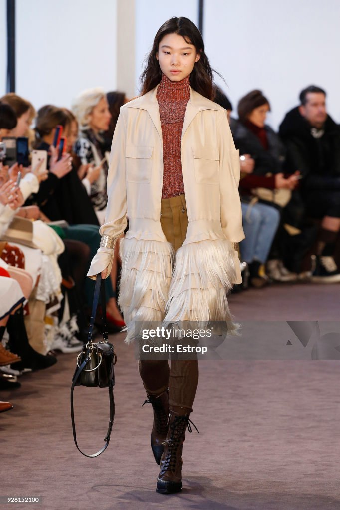 Chloe : Runway - Paris Fashion Week Womenswear Fall/Winter 2018/2019