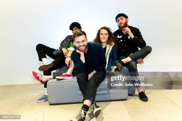 Skyler McKee of Super Whatevr attends 2018 Vans Warped Tour Kick Off Event press conference at Vans Global HQ on March 1, 2018 in Costa Mesa,...