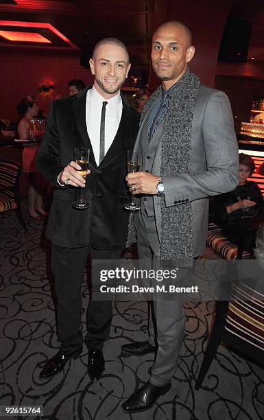 Brian Friedman attends the opening party of The Red Room, on November 2, 2009 in London, England.