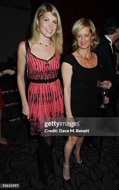 Meredith Ostrom attends the opening party of The Red Room, on November 2, 2009 in London, England.