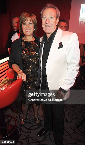 Linda Bellingham attends the opening party of The Red Room, on November 2, 2009 in London, England.