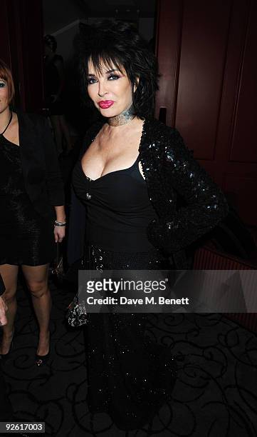 Cheryl Howard attends the opening party of The Red Room, on November 2, 2009 in London, England.