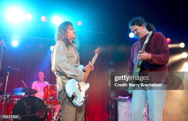 Cris Kirkwood and Curt Kirkwood of the Meat Puppets perform at the 2009 Voodoo Experience at City Park on November 1, 2009 in New Orleans, Louisiana.