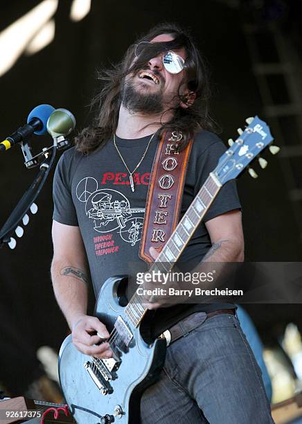 Shooter Jennings performs at the 2009 Voodoo Experience at City Park on November 1, 2009 in New Orleans, Louisiana.