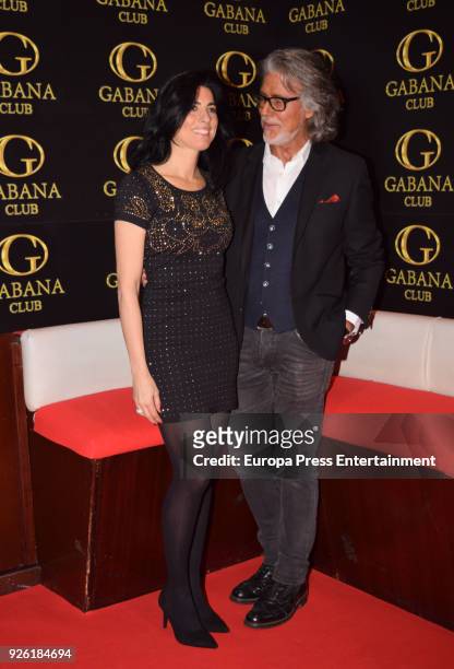 Alberto Cerdan attends Juan Pena's birthday celebration party at Gabana club on March 1, 2018 in Madrid, Spain.