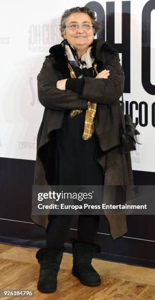 Elena Benarroch attends 'Oh Cuba!' premiere at Fernan Gomez Theater on March 1, 2018 in Madrid, Spain.