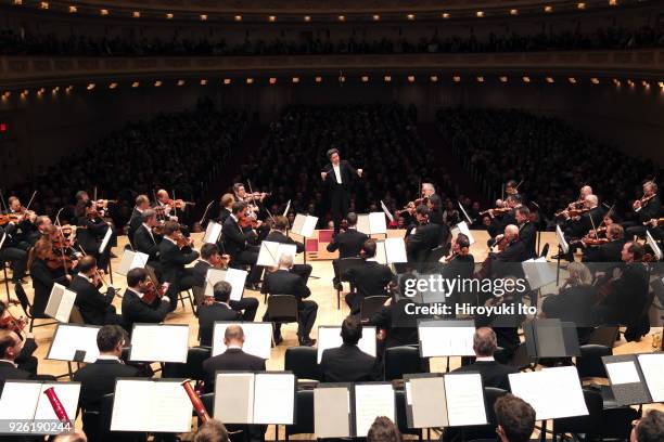 The Venezuelan conductor Gustavo Dudamel leads the Vienna Philharmonic Orchestra in Berlioz's "Symphonie fantastique" at Carnegie Hall on Saturday...