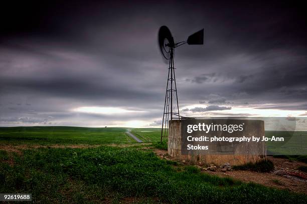 windpomps - durbanville stock pictures, royalty-free photos & images