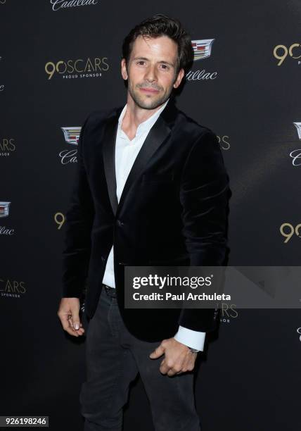 Actor Christian Oliver attends the Cadillac celebration for the 90th Annual Academy Awards at Chateau Marmont on March 1, 2018 in Los Angeles,...