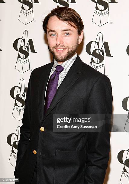 Actor Vincent Kartheiser attends the 25th Annual Artios Awards at The Times Center on November 2, 2009 in New York City.