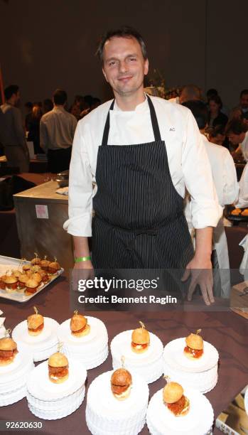 Chef Andrew Carmellini attends the 11th Annual New York Taste at Skylight on November 2, 2009 in New York city.