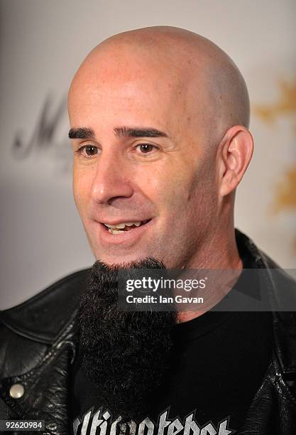 Scott Ian attends the Classic Rock Roll Of Honour Awards at the Park Lane Hotel on November 2, 2009 in London, England.