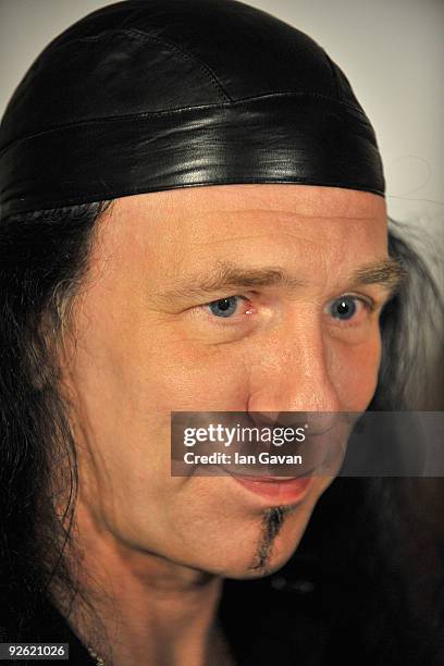 Glenn Five from the rock group Anvil attends the Classic Rock Roll Of Honour Awards at the Park Lane Hotel on November 2, 2009 in London, England.