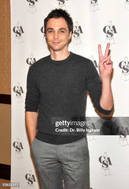 Actor Jim Parsons attends the 25th Annual Artios Awards at Hyatt Regency Century Plaza on November 2, 2009 in Century City, California.