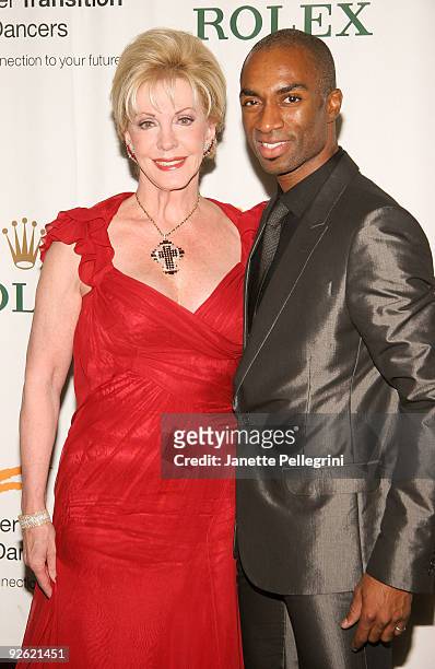 Patricia Kennedy and Desmond Richardson attend America Dances! at the New York City Center on November 2, 2009 in New York City.