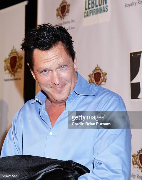Actor Michael Madsen arrives for the premiere of 'The Bleeding' at Laemmle Sunset 5 Theatre on November 2, 2009 in West Hollywood, California.