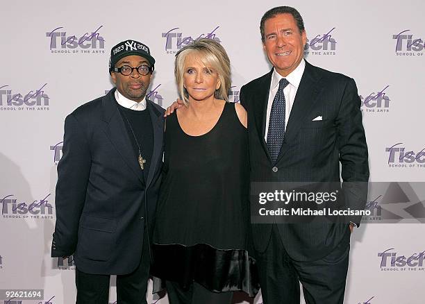 Filmmaker Spike Lee, President of Documentary and Family Programming for HBO Sheila Nevins, and HBO Co-President Richard Plepler attend the This Is...