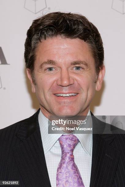 John Michael Higgins attends the Casting Society Of America's 25th Annual Artios Awards at Hyatt Regency Century Plaza on November 2, 2009 in Century...