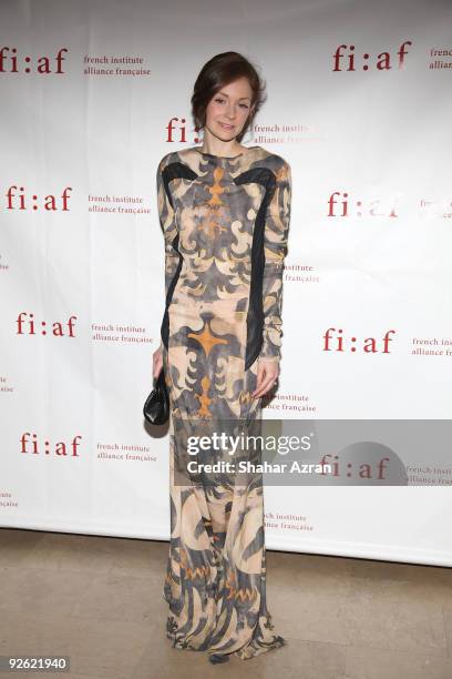 Stephanie La Cava attends the 2009 French Institute Alliance Francaise Trophee des Arts Gala at The Plaza Hotel on November 2, 2009 in New York City.