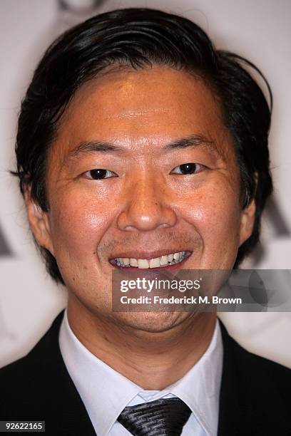 Actor Ken Jeong attends the Casting Society of America's 25th Artios Awards at the Hyatt Regency Century Plaza Hotel on November 2, 2009 in Los...