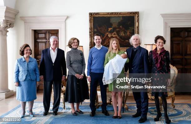 Princess Katarina Karadjordjevic, Crown Prince Aleksadar Karadjordjevic, Princess Maria da Gloria, Prince Philip Of Serbia, Danica Marinkovic, Milan...