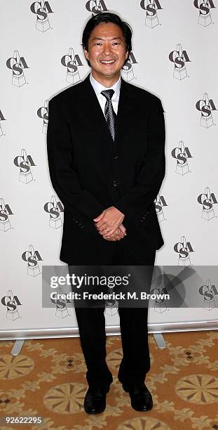 Actor Ken Jeong attends the Casting Society of America's 25th Artios Awards at the Hyatt Regency Century Plaza Hotel on November 2, 2009 in Los...