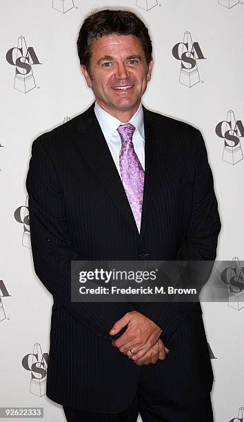 Actor John Michael Higgins attends the Casting Society of America's 25th Artios Awards at the Hyatt Regency Century Plaza Hotel on November 2, 2009...