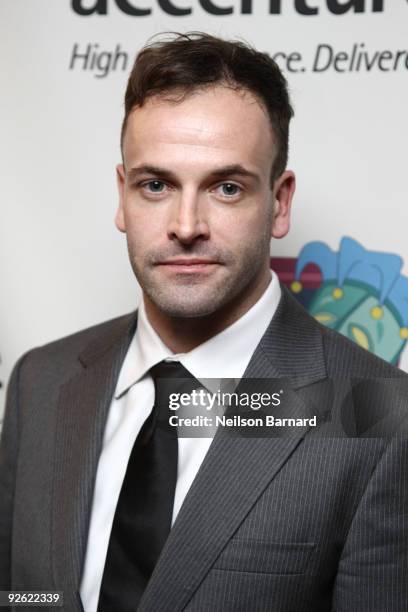 Actor Johnny Lee Miller attends the Only Make Believe 10th Anniversary after party at Sardi's on November 2, 2009 in New York City.