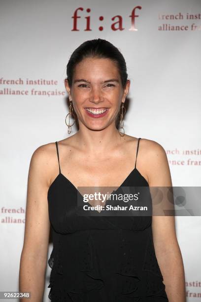 Juliette Longuet attends the 2009 French Institute Alliance Francaise Trophee des Arts Gala at The Plaza Hotel on November 2, 2009 in New York City.