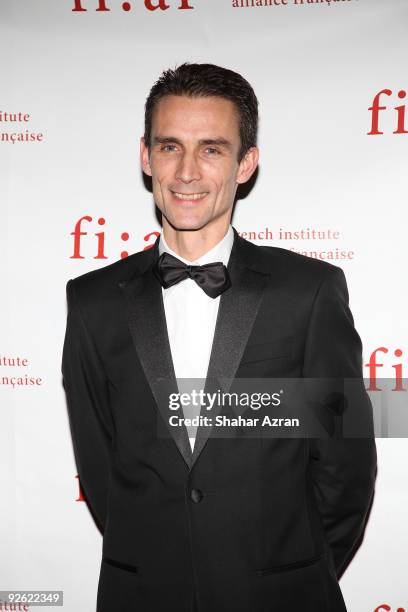 Philippe Lalliot, Consul General attends the 2009 French Institute Alliance Francaise Trophee des Arts Gala at The Plaza Hotel on November 2, 2009 in...