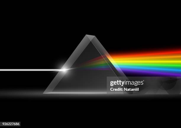 illustrations, cliparts, dessins animés et icônes de dispersive prisme - prism light