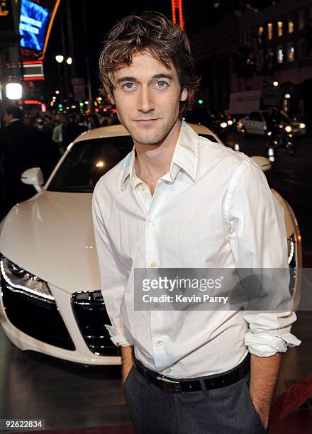 Actor Ryan Eggold attends The Imaginarium Of Doctor Parnassus AFI Fest 2009 Premiere at Grauman's Chinese Theatre on November 2, 2009 in Hollywood,...