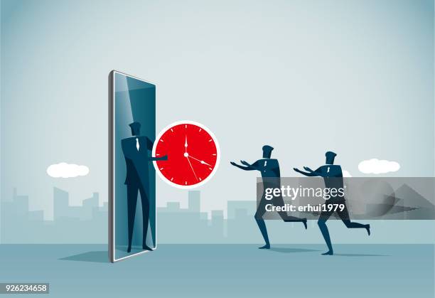 urgency - 3 keys stock illustrations