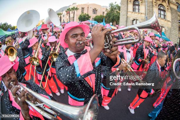 joyful noise - cape town carnival in south africa stock pictures, royalty-free photos & images
