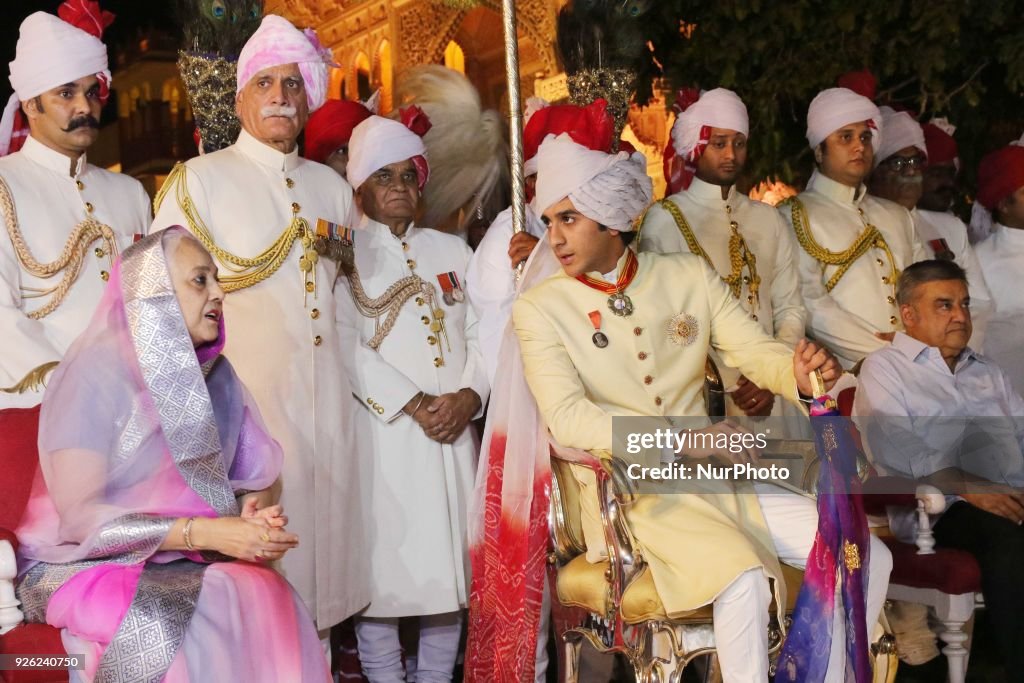 Royal Family Holika Dehan celebration