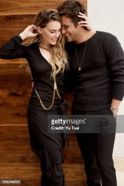 Singer/actor Diego Boneta and singer/actress Belinda are photographed for Vanity Fair - Mexico on August 3, 2016 in Mexico City, Mexico. PUBLISHED...