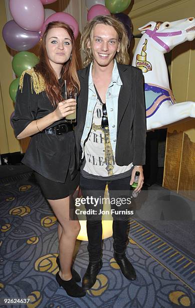 Jamie Campbell Bower attends the Mulberry party during London Fashion Week Spring/summer 2010 at Claridge's Hotel on September 20, 2009 in London,...