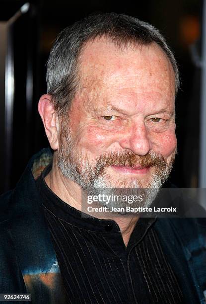 Terry Gilliam arrives at AFI FEST 2009 Screening Of 'The Imaginarium Of Doctor Parnassus' on November 2, 2009 in Los Angeles, California.