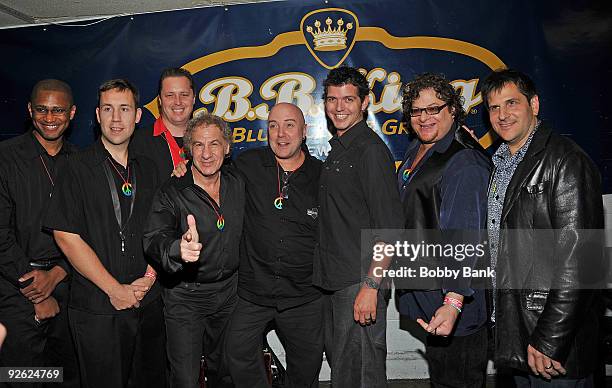 The Rockers on Broadway Band attends Rockers on Broadway: Celebrating The 60's at B.B. King Blues Club & Grill on November 2, 2009 in New York City.