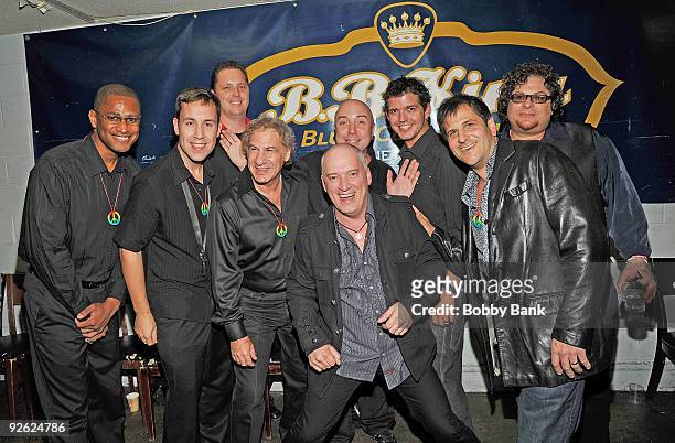 Donnie Kehr and The Rockers on Broadway Band attends Rockers on Broadway: Celebrating The 60's at B.B. King Blues Club & Grill on November 2, 2009 in...