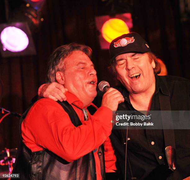 Eddie Brigati and Gene Cornish of The Rascals attends Rockers on Broadway: Celebrating The 60's at B.B. King Blues Club & Grill on November 2, 2009...