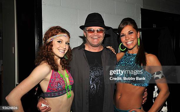 Micky Dolenz and the Go-Go Dancers attend Rockers on Broadway: Celebrating The 60's at B.B. King Blues Club & Grill on November 2, 2009 in New York...