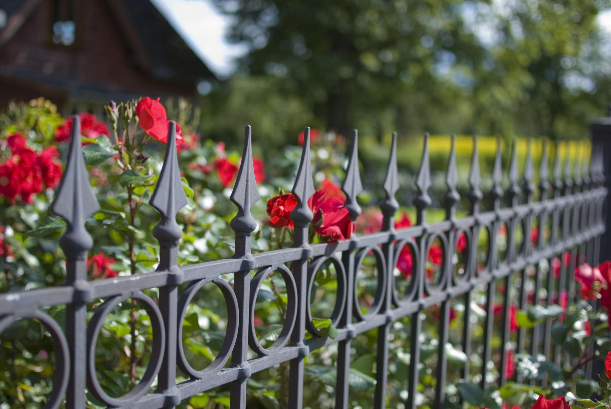sustainable metal fence