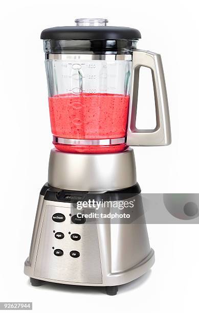 blender making smoothie isolated adobe rgb - smoothies stock pictures, royalty-free photos & images