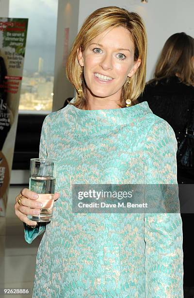Andrea Catherwood attends the Red's Hot Women Awards in association with euphoria Calvin Klein, at Altitude 360, Millbank Tower on November 3, 2009...