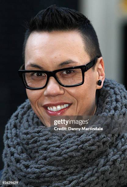 Gok Wan attends a photocall to deliver a petition to introduce body confidence lessons into schools on November 3, 2009 in London, England.