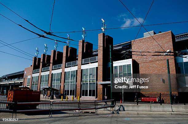 The Frankford Transportation Center is seen on November 3, 2009 in Philadelphia, Pennsylvania. TWU Local 234 Union unexpectedly walked out of talks...