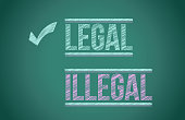 Legal vs illegal