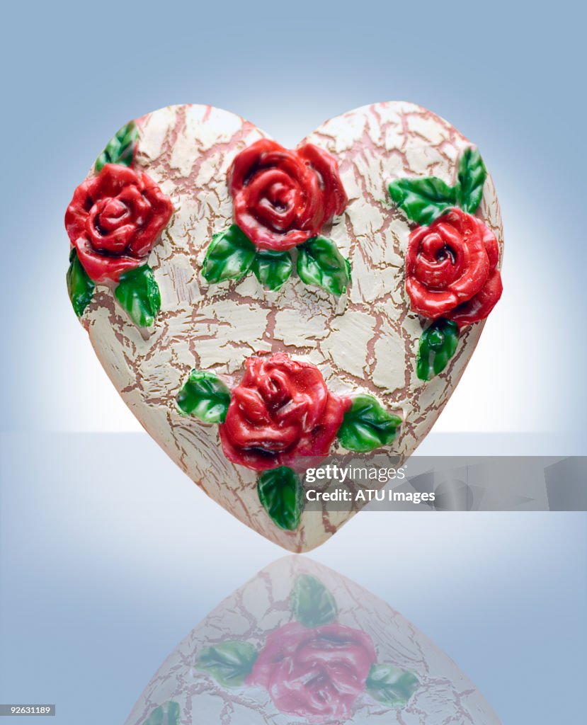 Heart roses