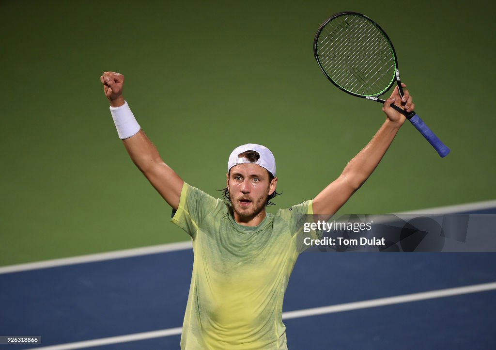 ATP Dubai Duty Free Tennis  Championship - Day Five